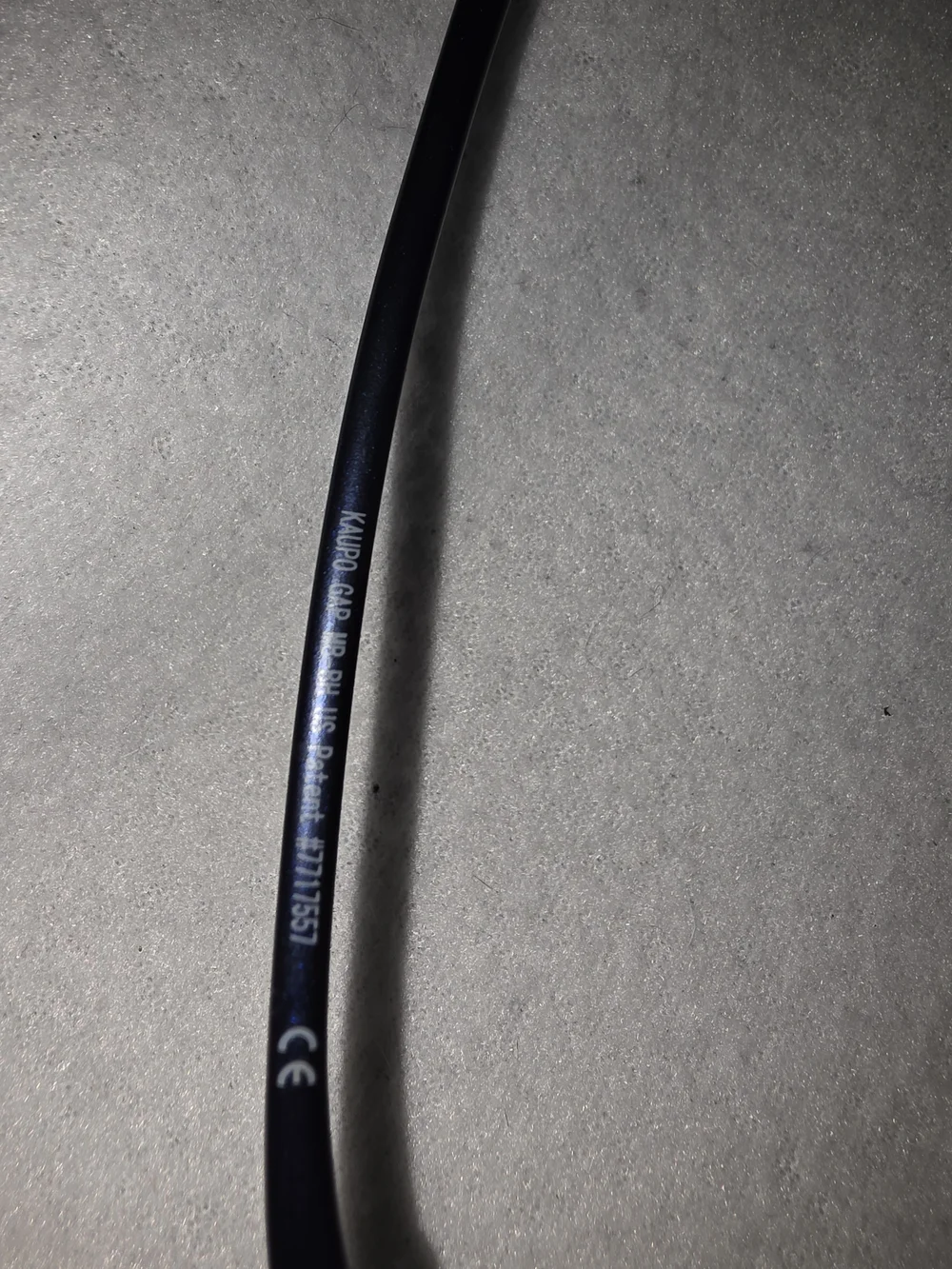 Maui Jim Kaupo Gap sunglasses featuring a matte black frame with blue mirrored